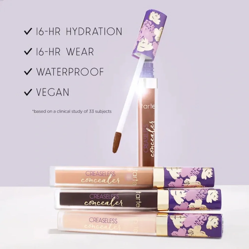57S Rich Sand Tarte Creaseless Concealer Brand New in Box Full Size Authentic